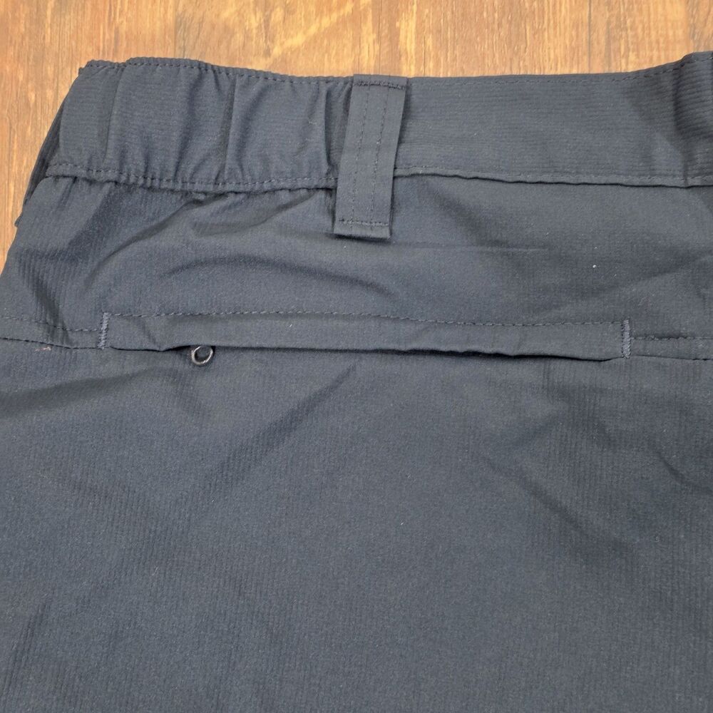 Wrangler Men Size 40 Outdoor Hiking Cargo Shorts Performance Stretch Navy Trail - Picture 14 of 14